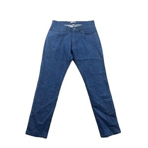 Ash & Erie Jeans Men 29x28 Blue Slim Straight Leg Stretch Denim